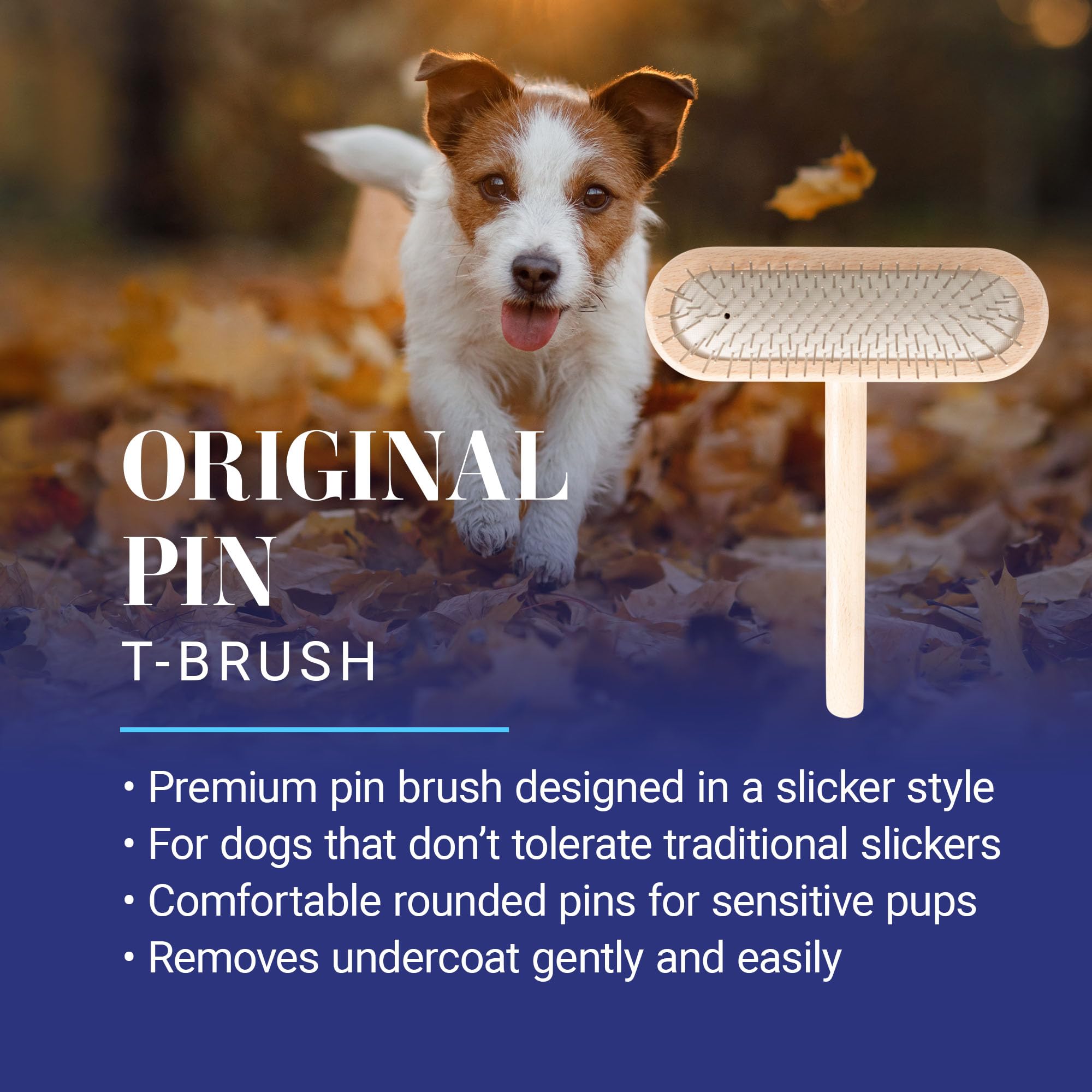 Chris Christensen Original Series T-Brush handle emphasizing ergonomic comfort during brushing