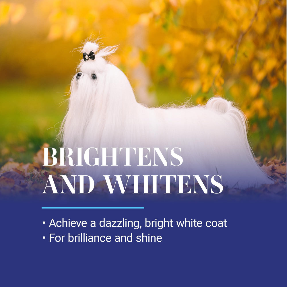 Chris Christensen White on White before-after coat reveals whitening results