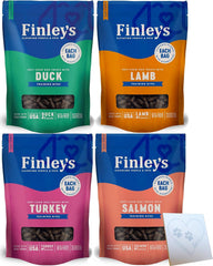 CHRONOS Dog Bites duck treats image showing lean protein for training rewards