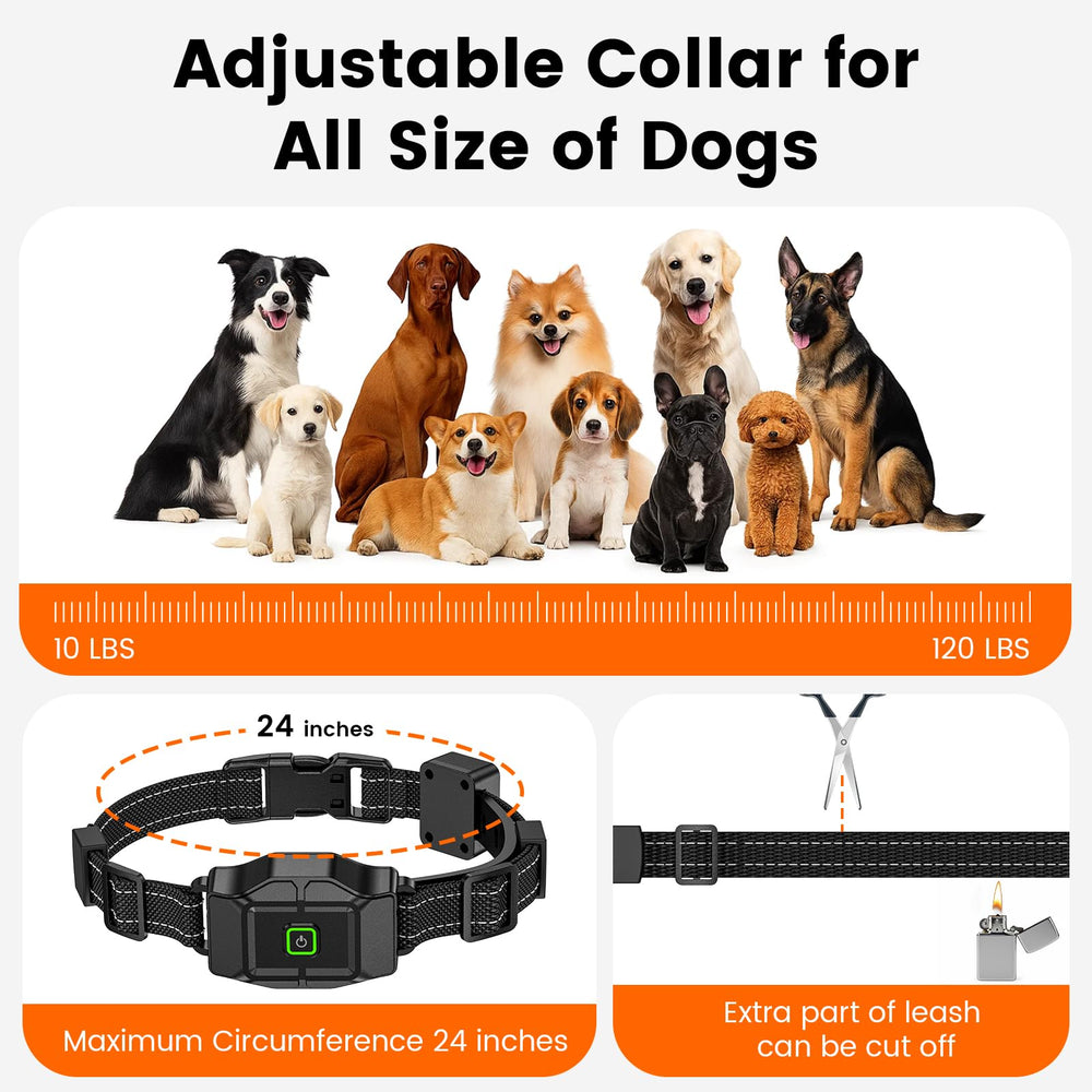 Chtoocy GPS Wireless Dog Fence no wires setup for easy installation