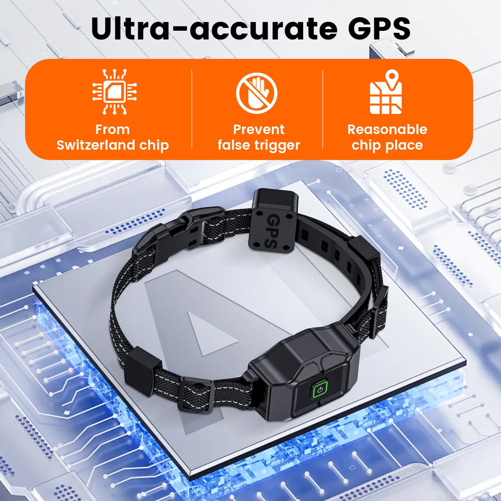Chtoocy GPS Wireless Dog Fence quick charge for long outdoor sessions