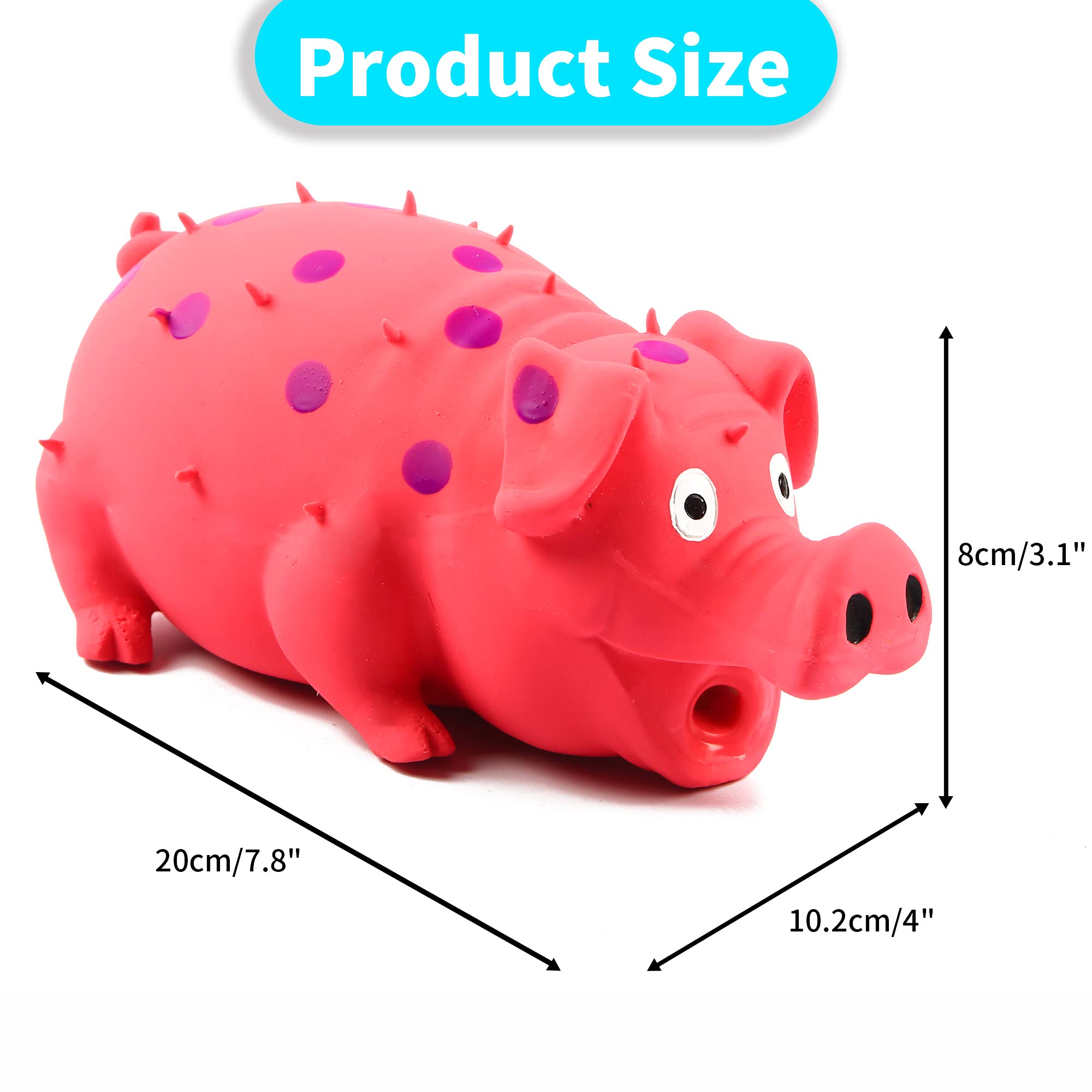 ChubbyPiggies 3-Pack Grunting Sound Action showcases life-like oink for enrichment
