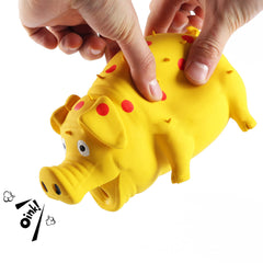 ChubbyPiggies Latex Material close-up emphasizes durable chew surface