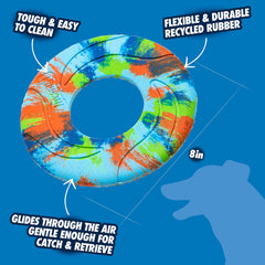 Chuckit EcoFetch Flyer eco-friendly rubber stands up to rough games