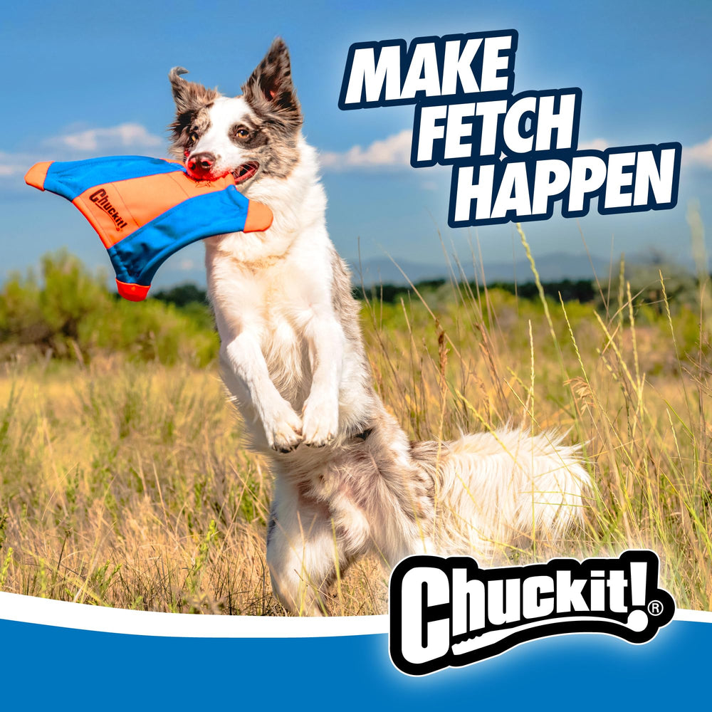 Chuckit! Flying Squirrel floats on water for pool or lake fetch sessions