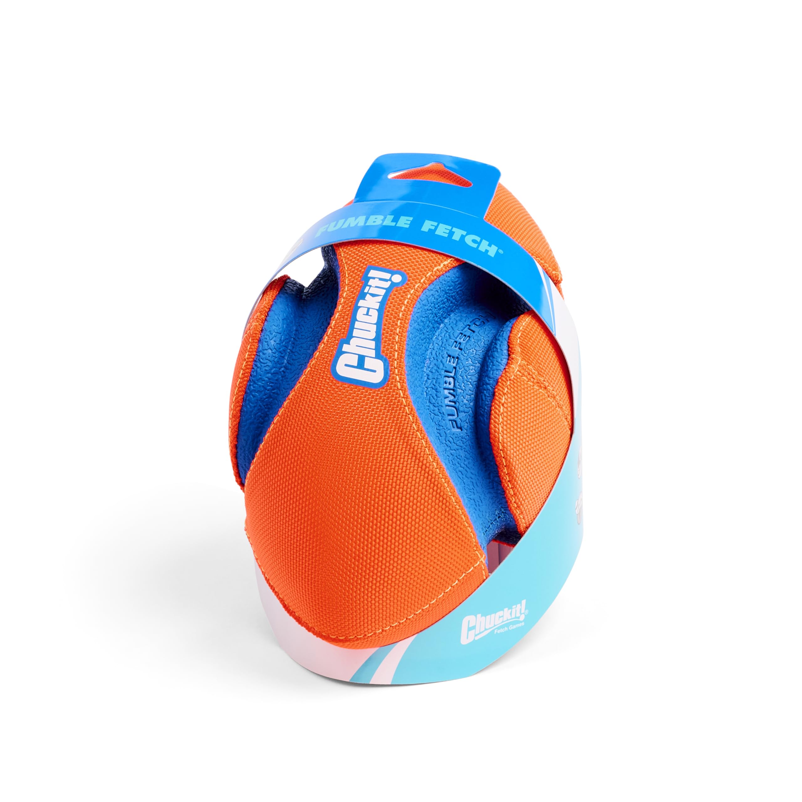 Chuckit! Fumble Fetch floats in water for poolside adventures.
