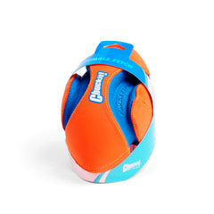 Chuckit! Fumble Fetch floats in water for poolside adventures.