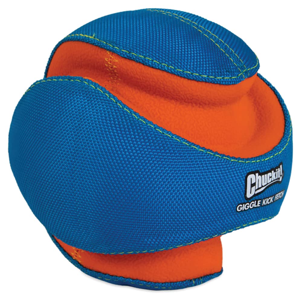 ChuckIt Kick Fetch Ball small water-floating design for land and water play.