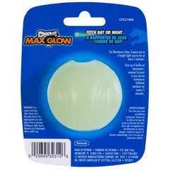 Chuckit Max Glow Ball Small recharges in seconds with quick flashlight charge
