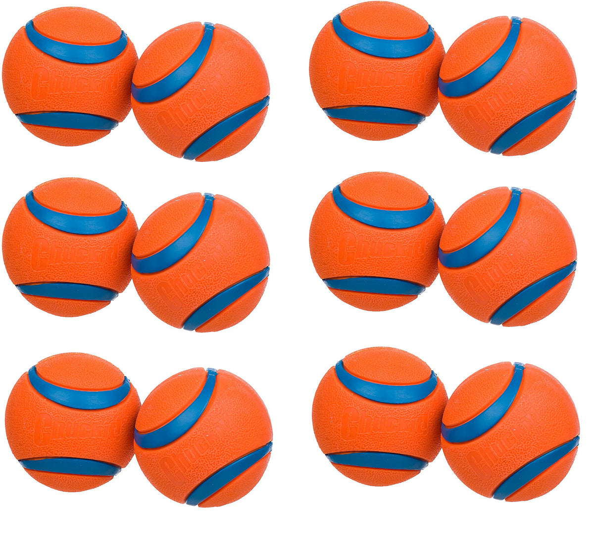 Chuckit! medium ball 2.5-inch orange closeup for durable, high-visibility fetch play.