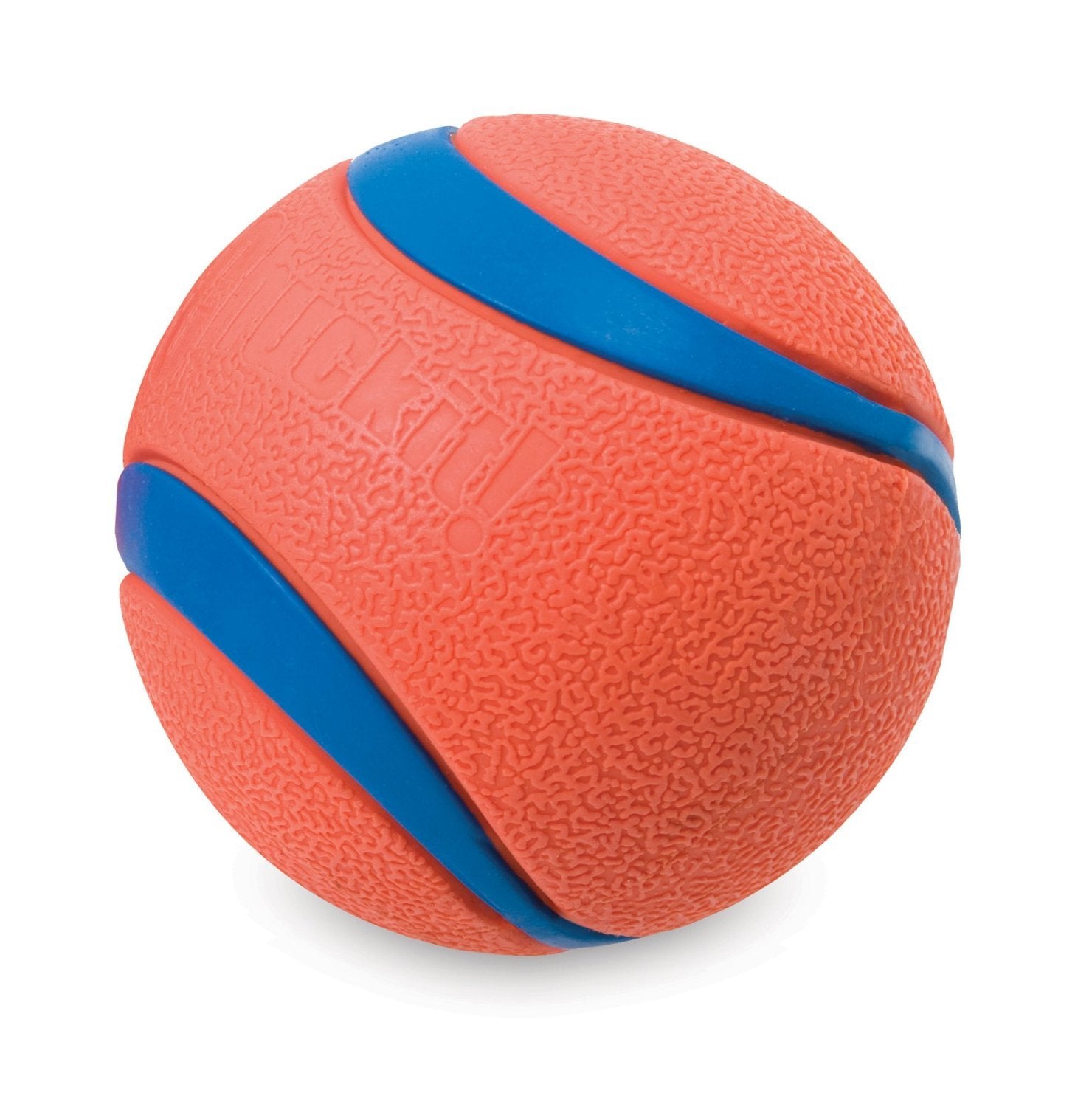 Chuckit! medium orange ball for water-friendly play and visible return in pool.