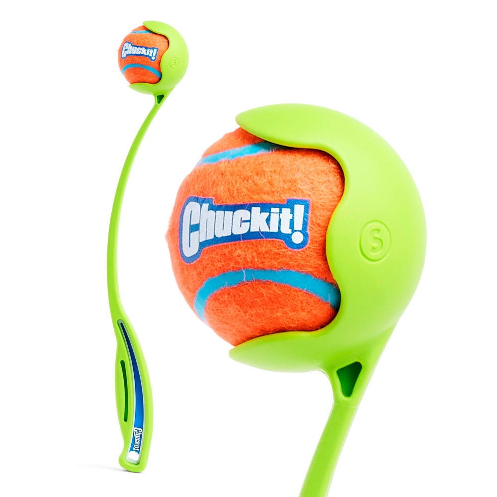 Chuckit! Sport 14S compatibility highlights 2-inch balls for dogs 0 to 20 lb.