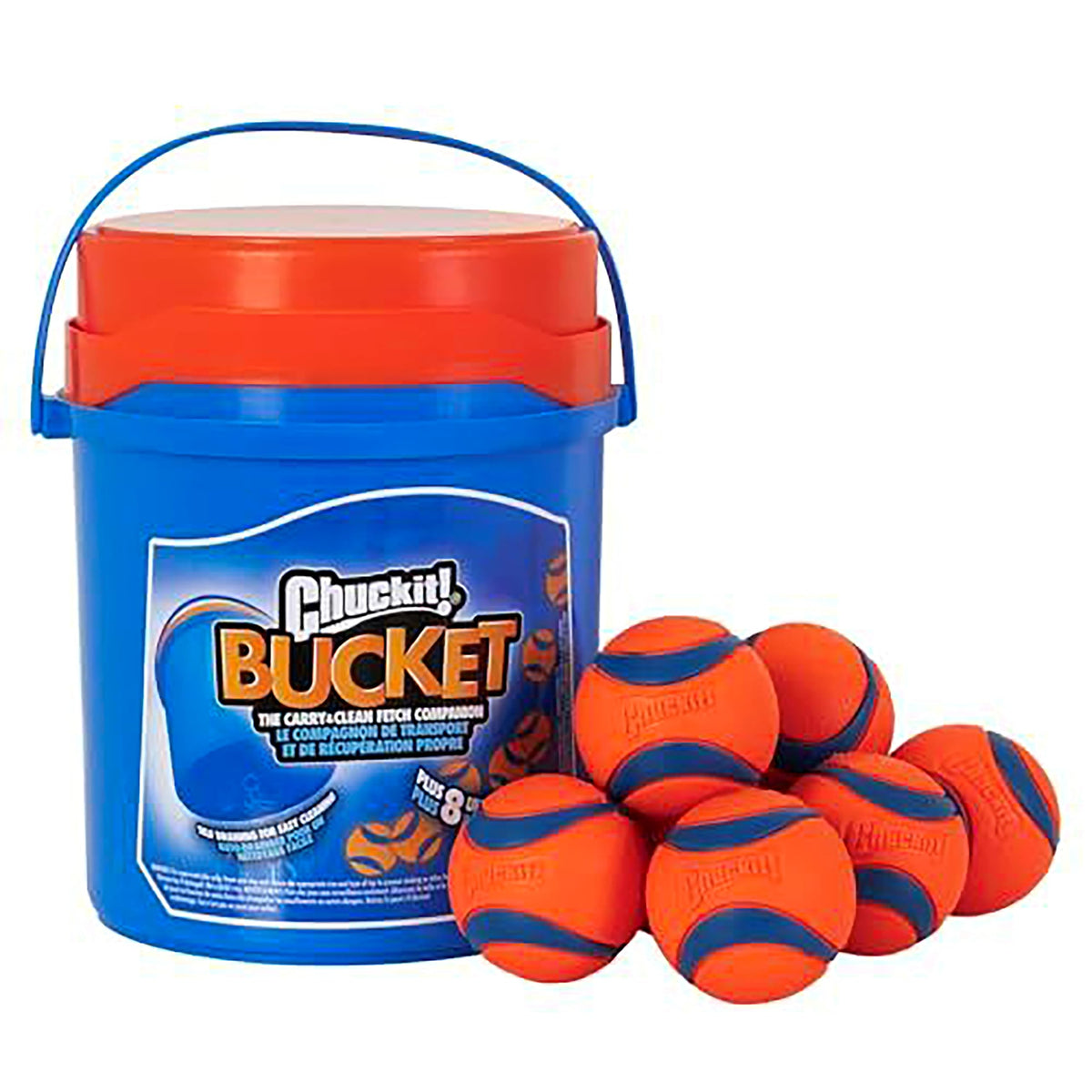 Chuckit! Ultra Ball 2.5-inch diameter delivers high-bounce fetch.