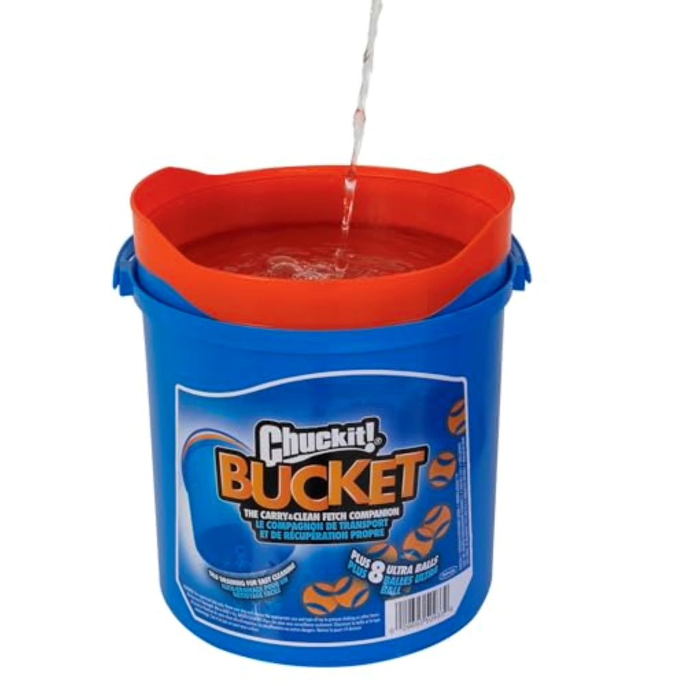 Chuckit! Ultra Ball floats for water retrieves and water play.