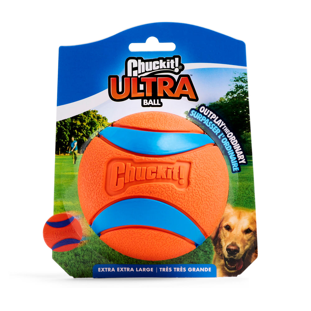 Rebote alto de la Chuckit! Ultra Ball mejora la experiencia de buscar.
