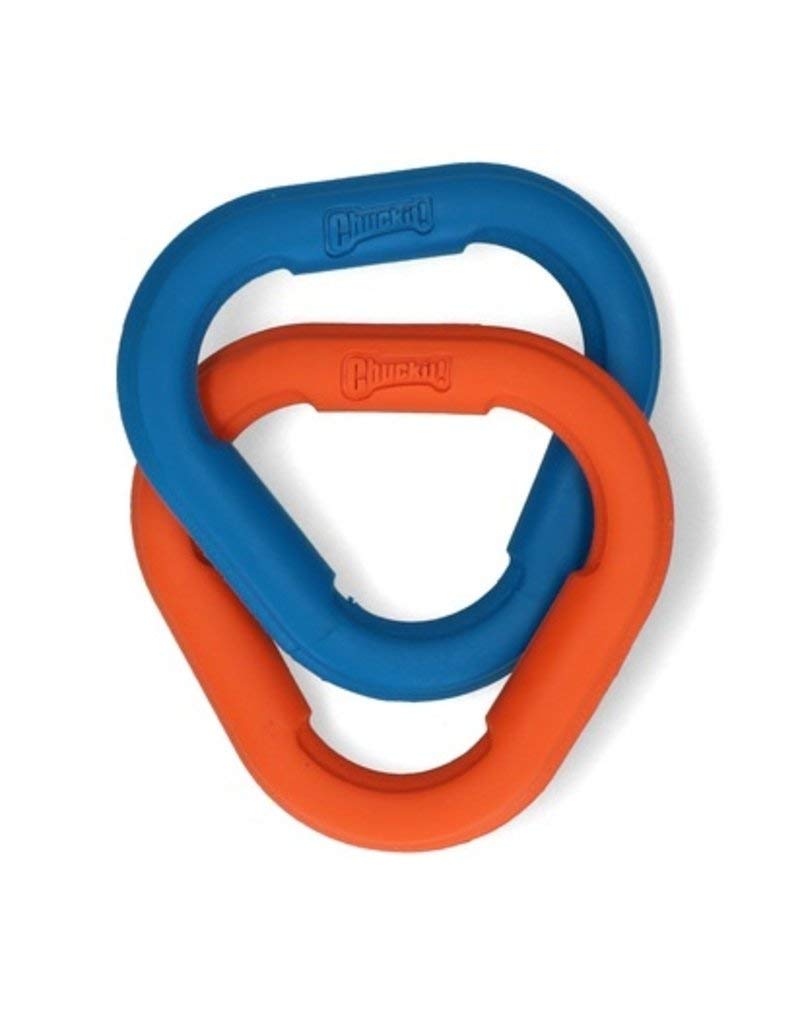 Chuckit! Ultra Links durable rubber safely engages dogs with a mouth-friendly chew