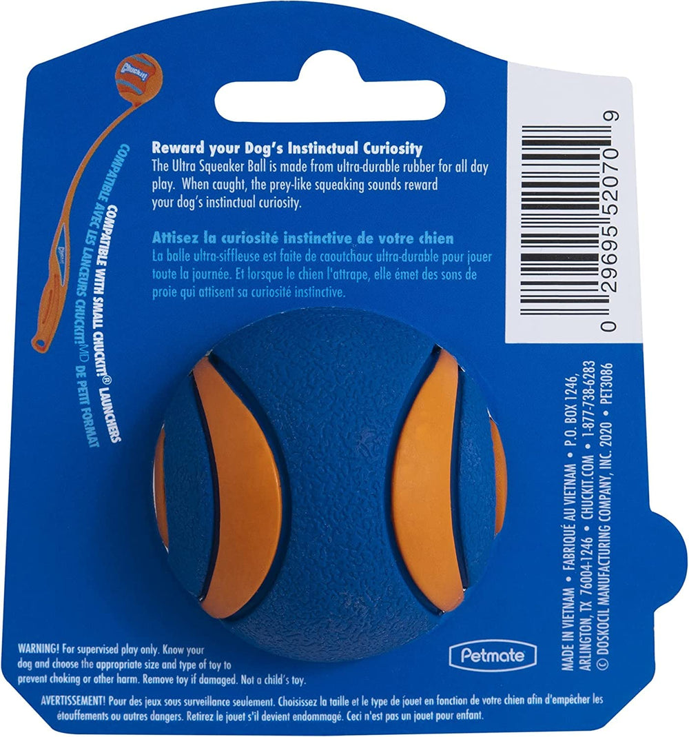 Chuckit! Ultra Squeaker Ball Small high bounce in action