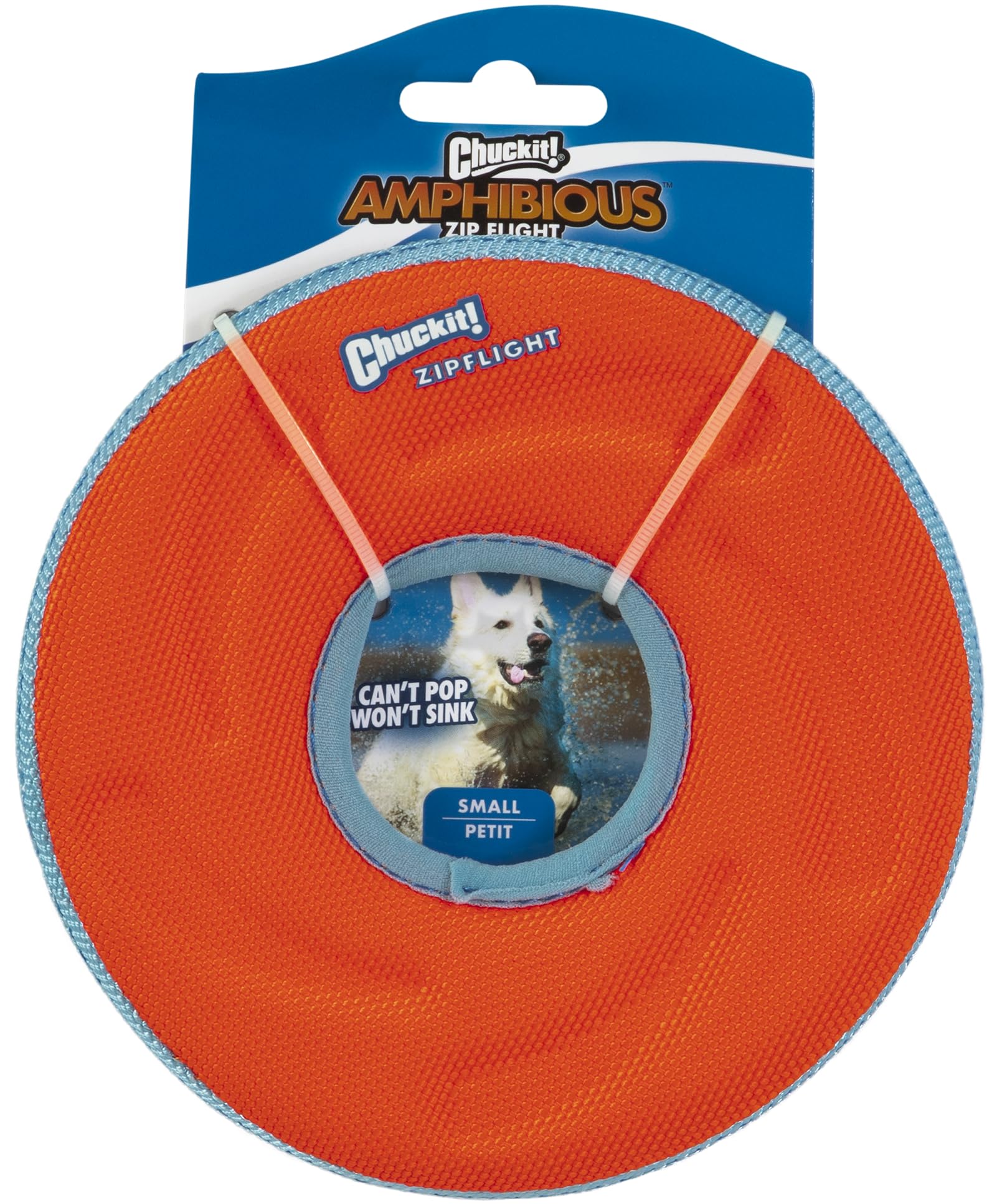 Chuckit Zipflight 6-inch disc fits small to medium dogs