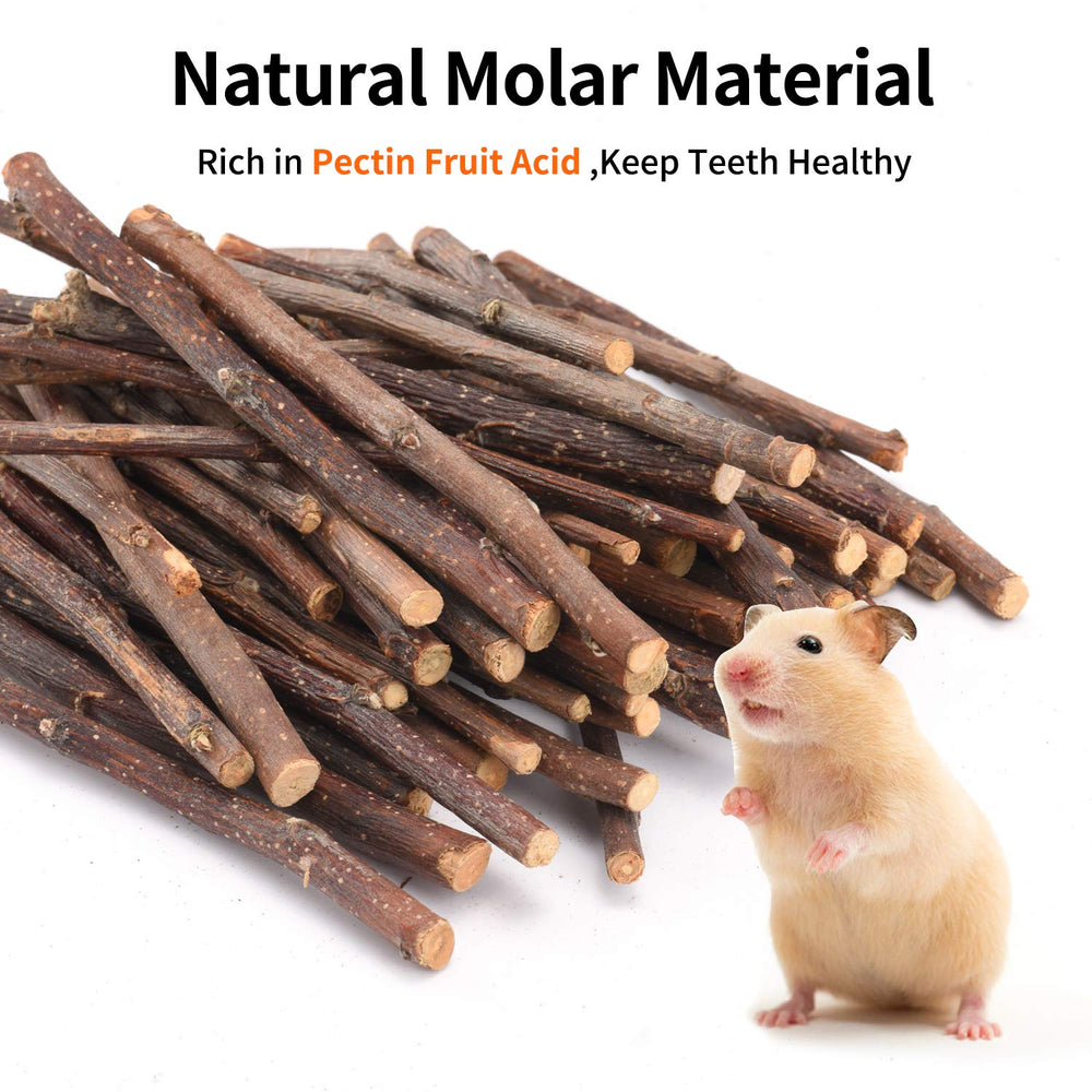 CHUHUAYUAN Apple Sticks small-animal setup – versatile treat and toy.