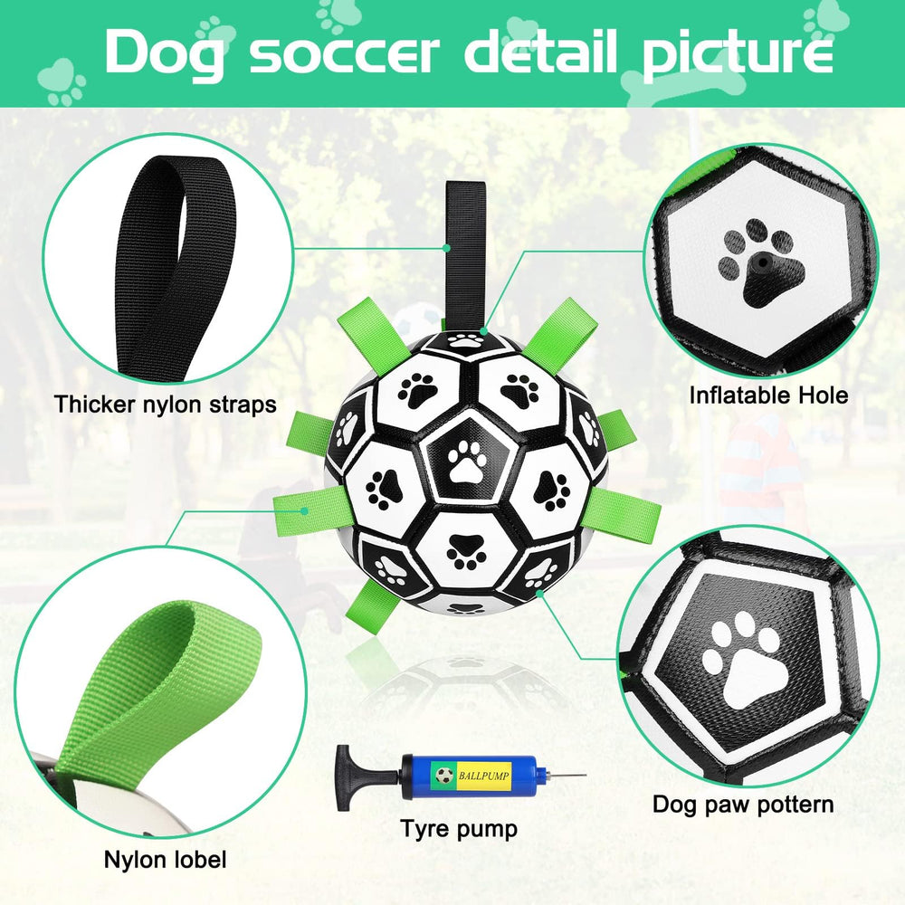 CHUKCHI soccer ball pump and needle accessory included for quick setup.