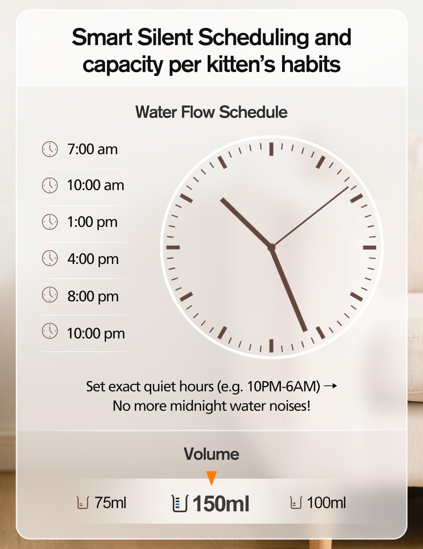 Chumajor flow-control dial close-up demonstrates adjustable hydration for pets.