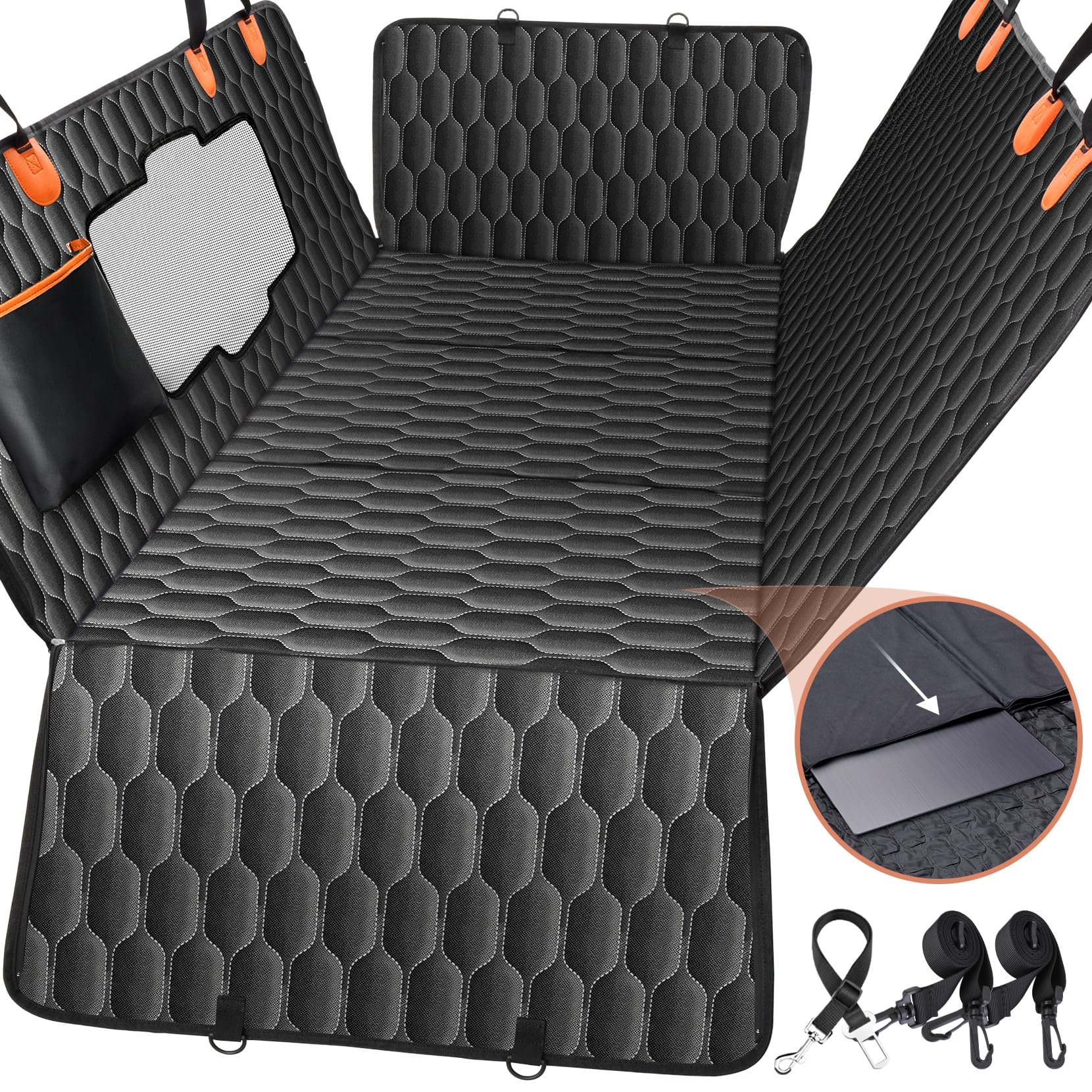 Chumajor XL storage-bag included helps keep accessories organized in the car.
