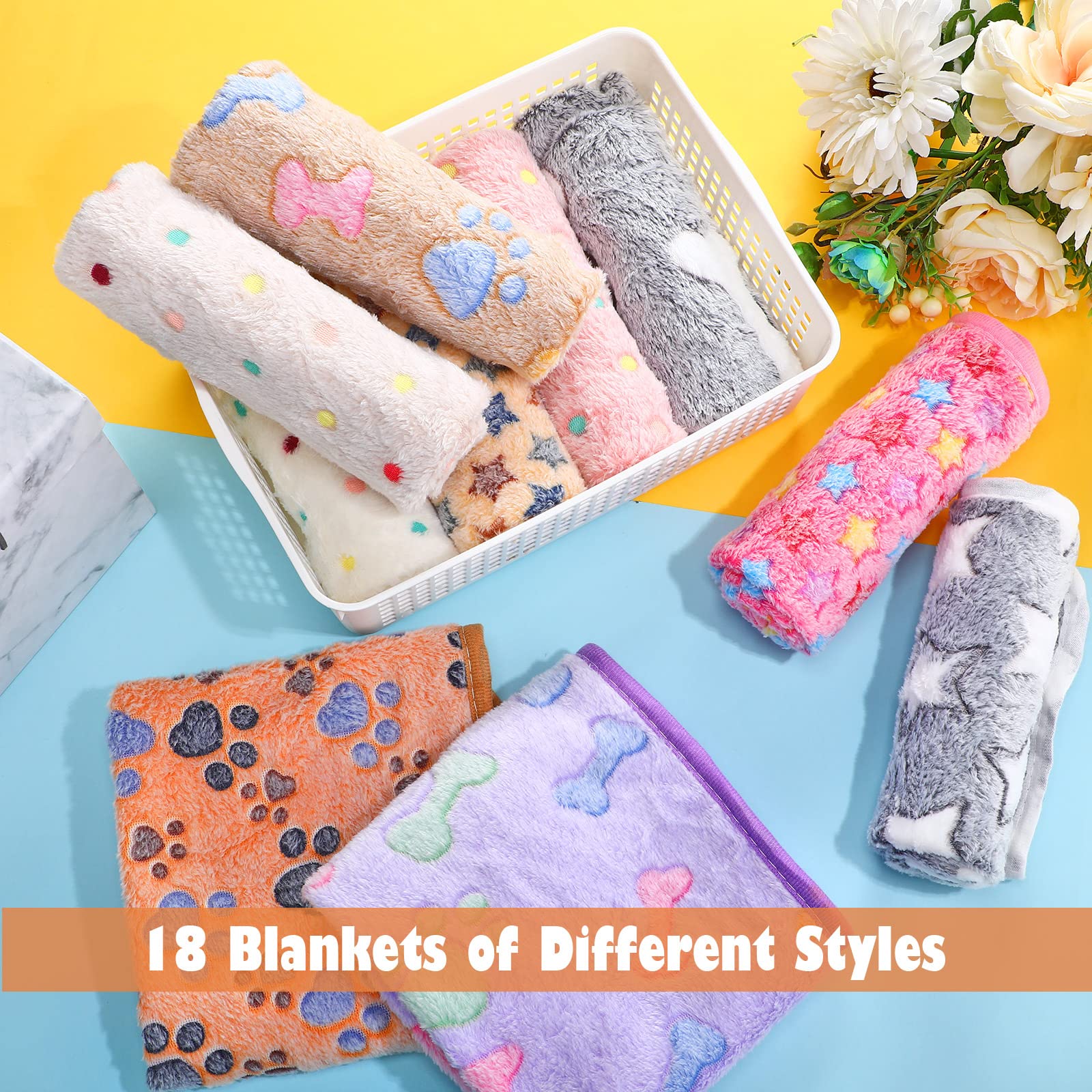 Chumia fleece blanket star pattern brightens naps and protects furniture from fur