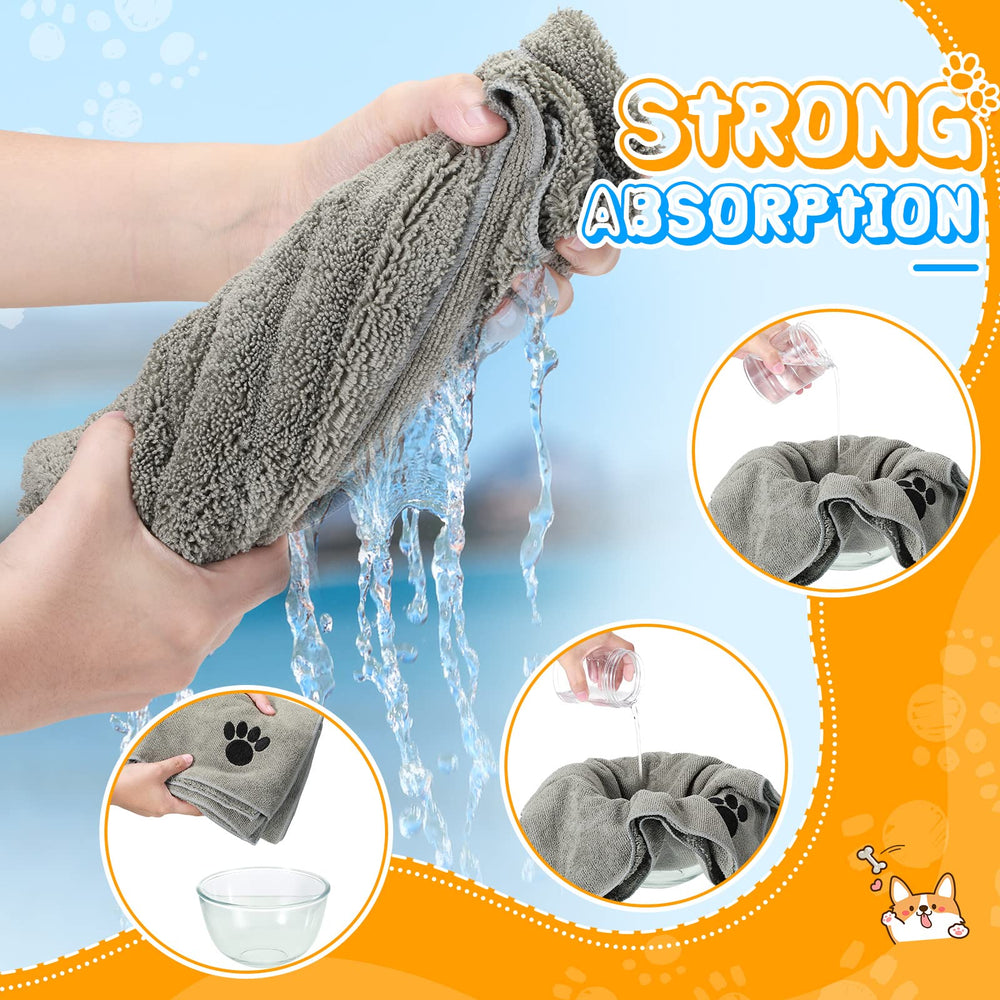 Chumia gray towels image highlights color and cozy bath time experience.