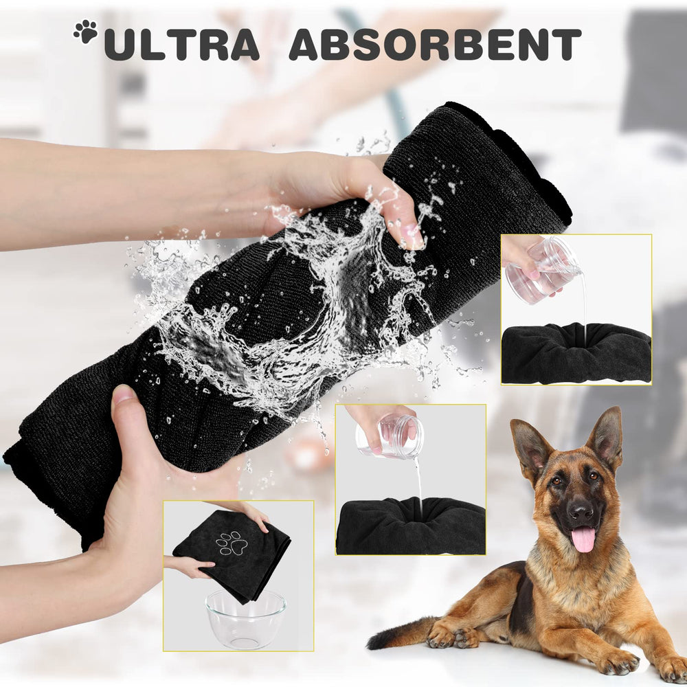 Chumia microfiber-absorbent towels provide rapid drying after baths