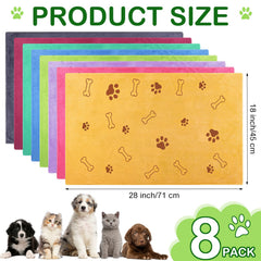 Chumia microfiber dog towel soft touch for gentle drying and comfort.