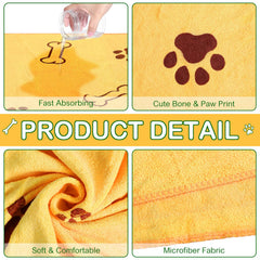 Chumia microfiber towel showcasing high absorption for fast drying