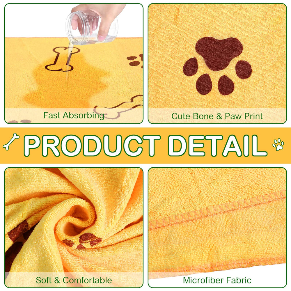 Chumia quick-dry pet towel series aiding drying at home and in clinics.