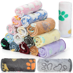Chumia fleece pet blanket with soft texture for cozy naps and travel warmth