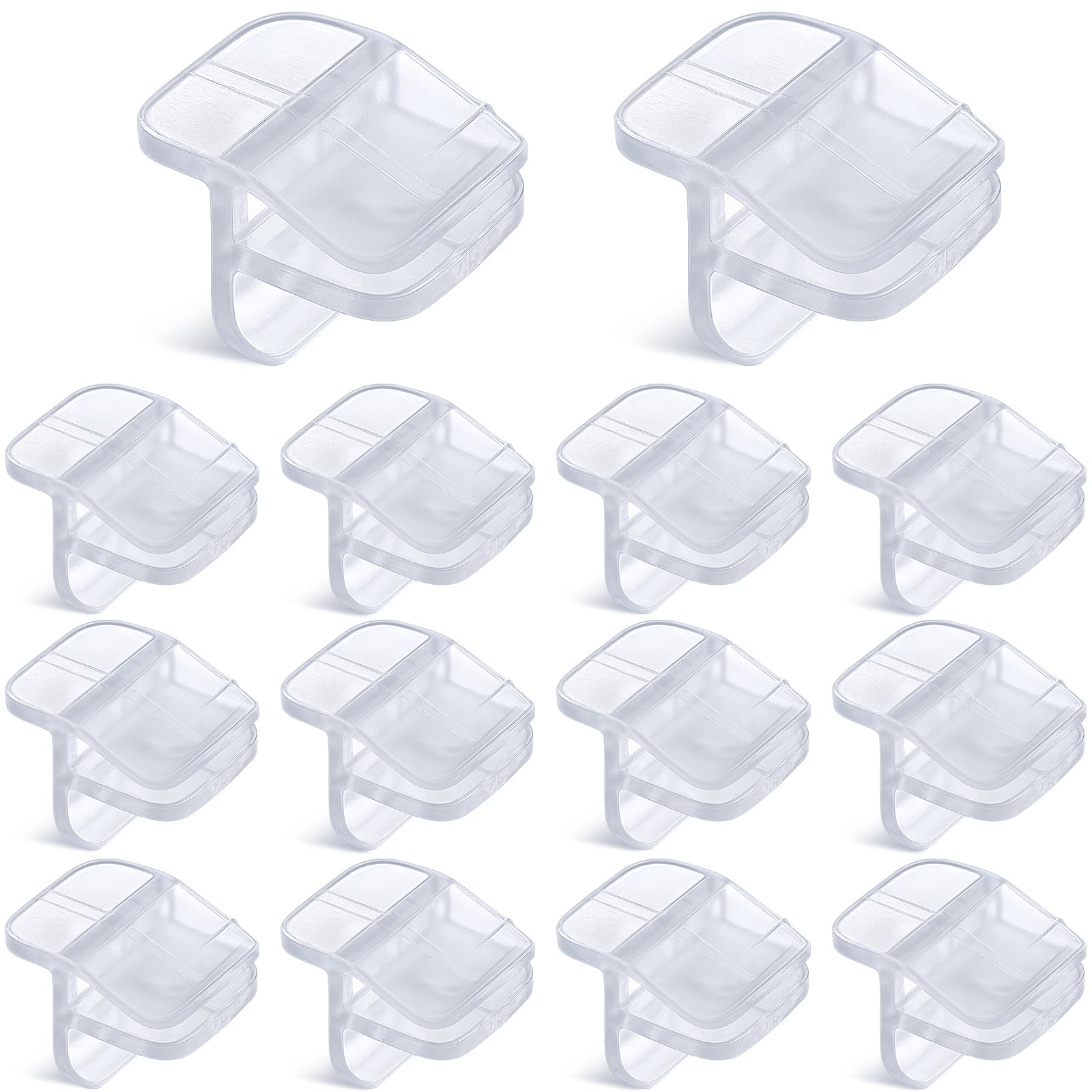 Chunful aquarium lid clip closeup showing rimless transparent grip for secure lids