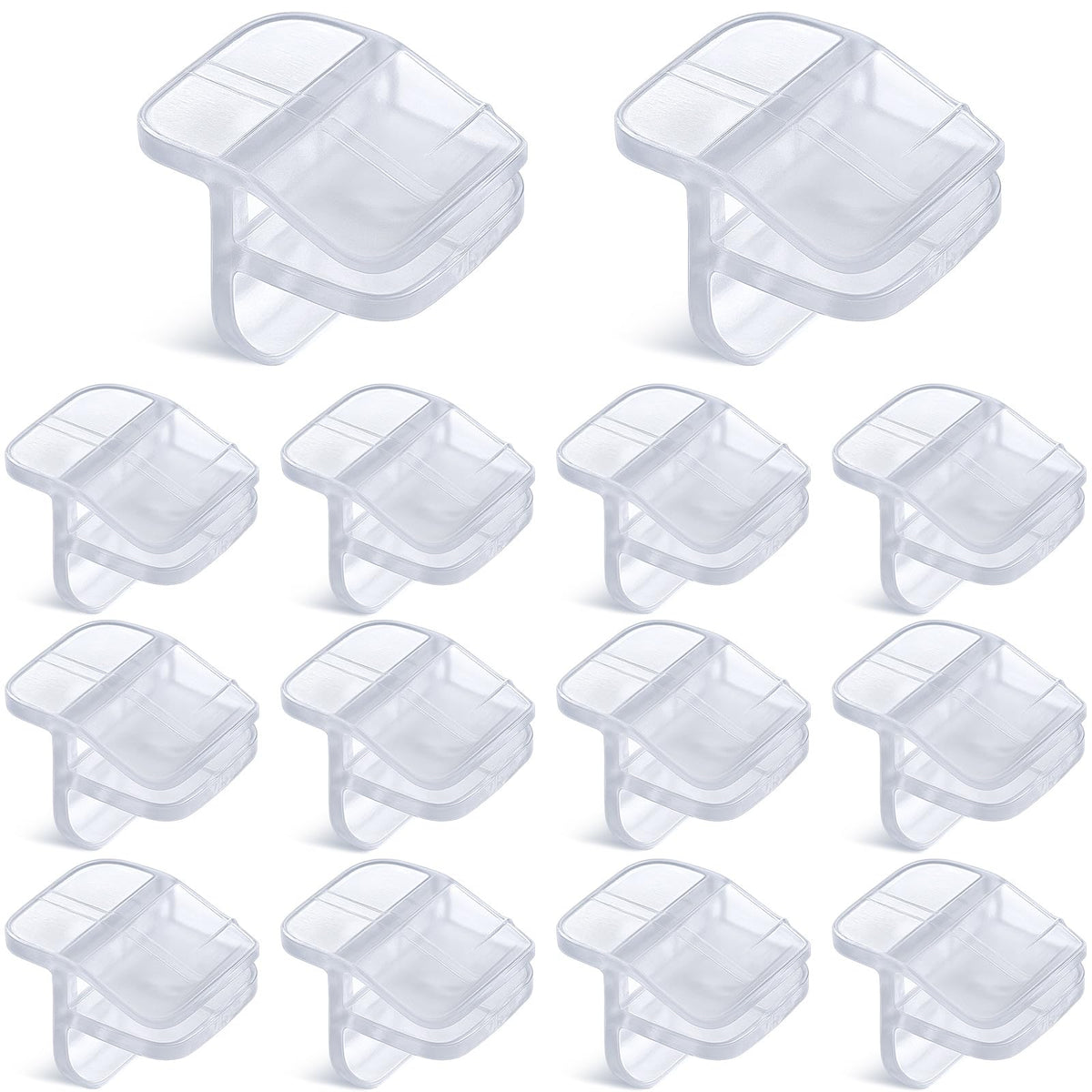 Chunful aquarium lid clip closeup showing rimless transparent grip for secure lids