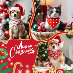 Chunful adjustable triangle bandana fits medium to large dogs for comfy wear