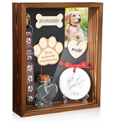 Chunful pet memorial shadow box front view ready for lasting memories
