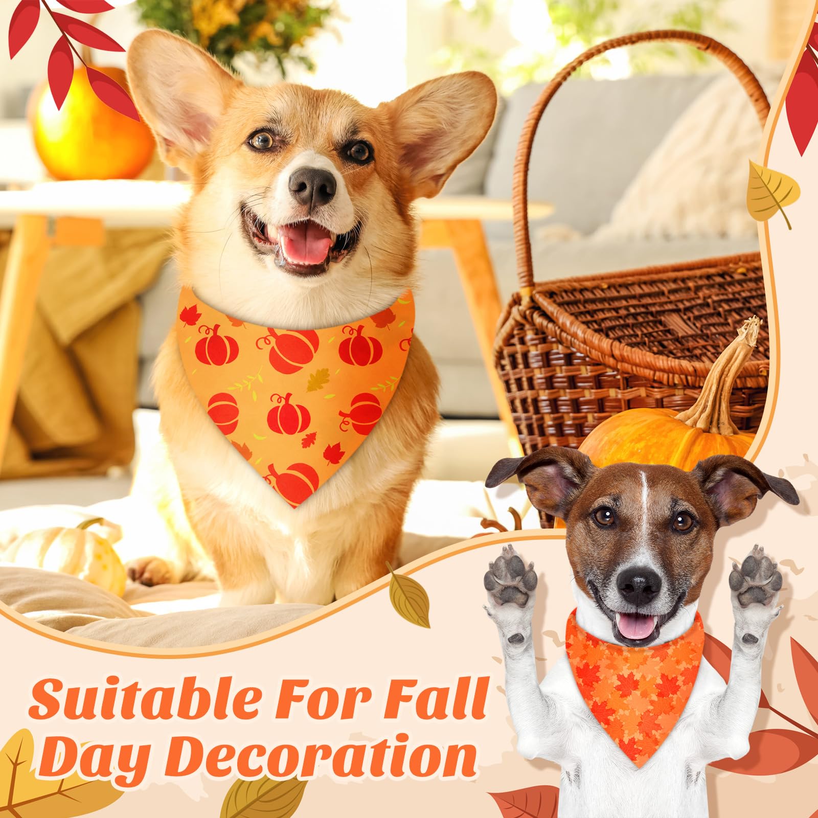 Chunful snowman dog bandana for cute winter ensembles