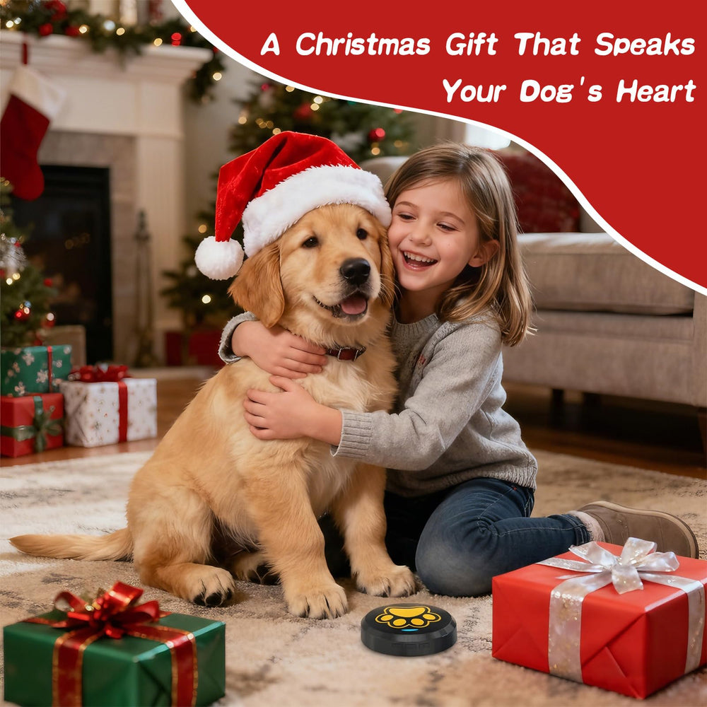 ChunHee yellow-guidance bells highlight quick training cues for dogs at the door.