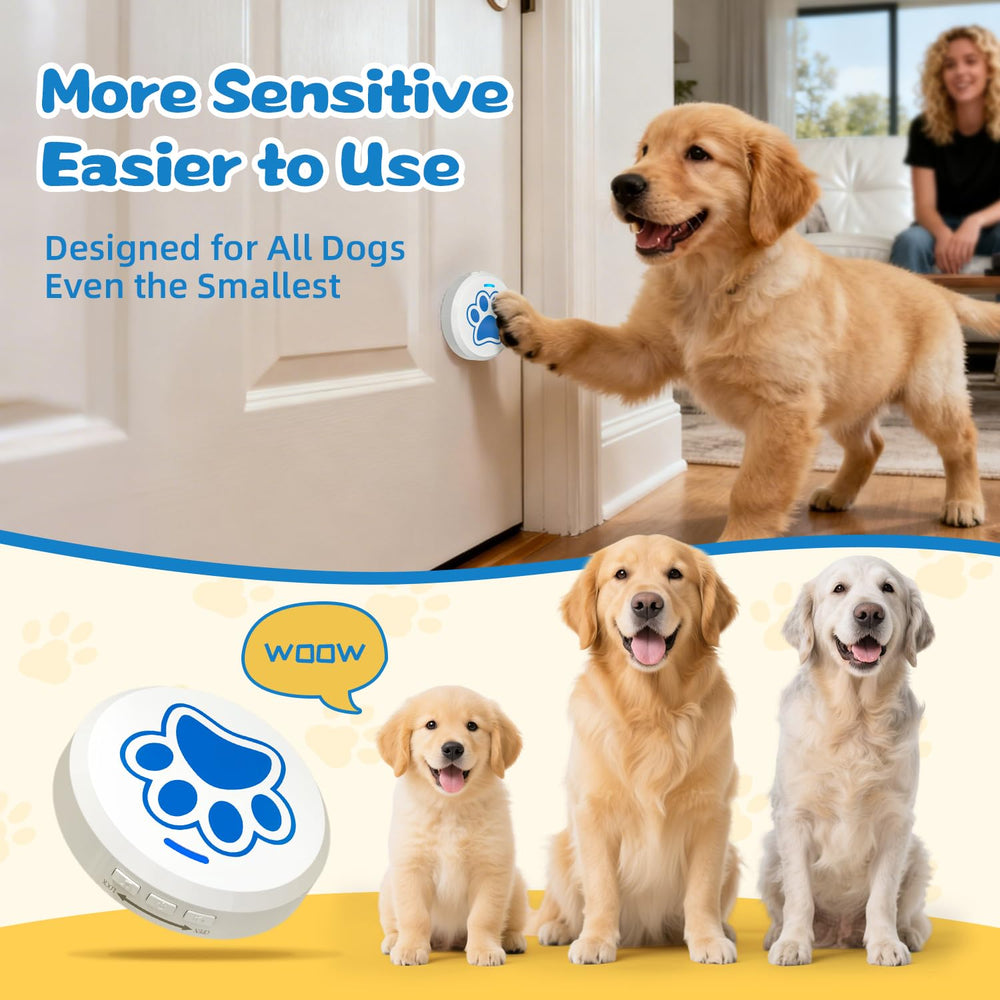 ChunHee dog door bell 28 ringtones showcases variety for different routines and times