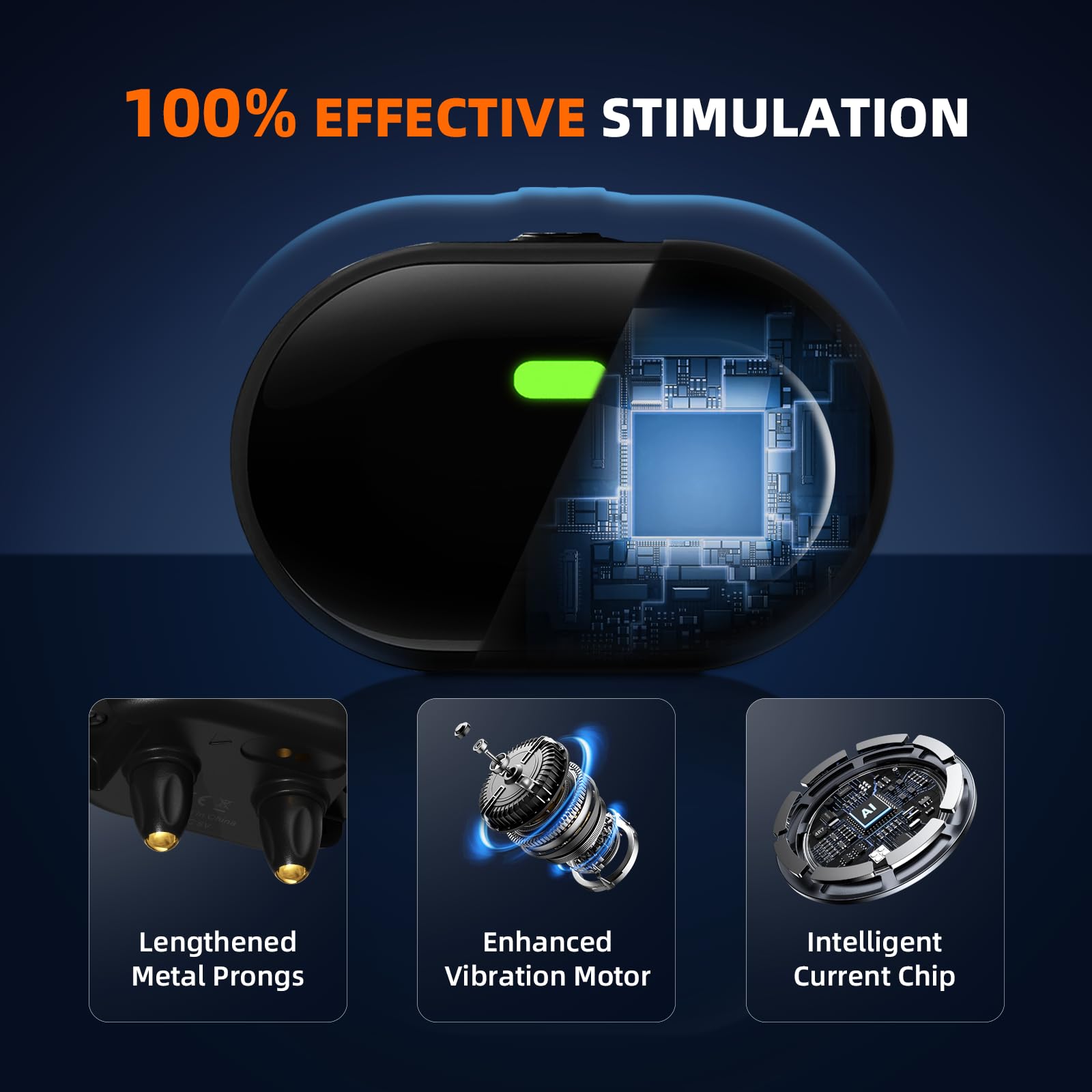 Chupolik rechargeable magnetic charging concept illustration shows long-lasting energy