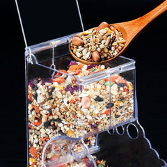 CHUQIANTONG 400ml feeder showing capacity for travel or daily use.