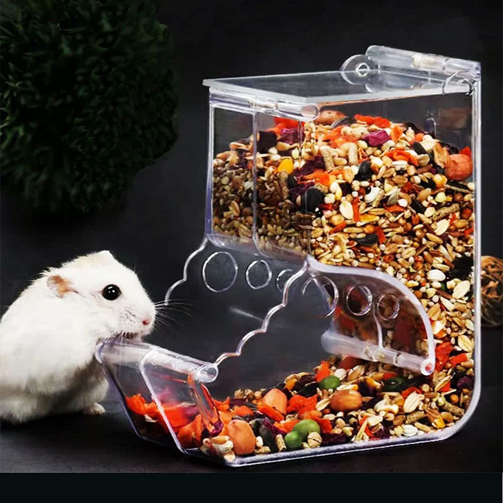 CHUQIANTONG clear dispenser with a baffle to reduce spills and mess.