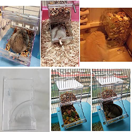 CHUQIANTONG feeder being opened to add supplementary food.