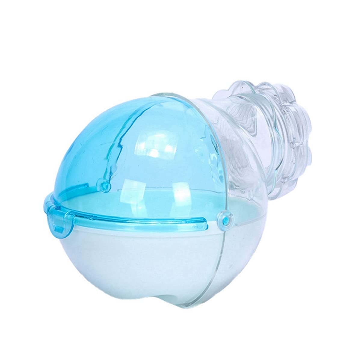 CHUQIANTONG hamster bathroom blue outer wall for clear bath-time observation