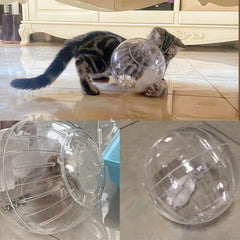 CHUQIANTONG hamster-ball-assembly-buckle shows quick, tool-free setup for fun sessions.