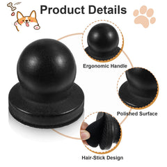 CIATBYYJ dog-nail-file smoothing edges to prevent snags during grooming