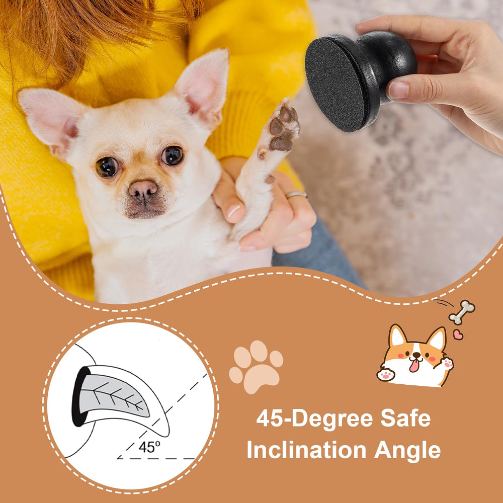 CIATBYYJ multi-texture filing discs tailored for dogs, cats, and small pets