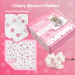 Cibaabo puppy pads 23x23 inch size suits small breeds and cats.