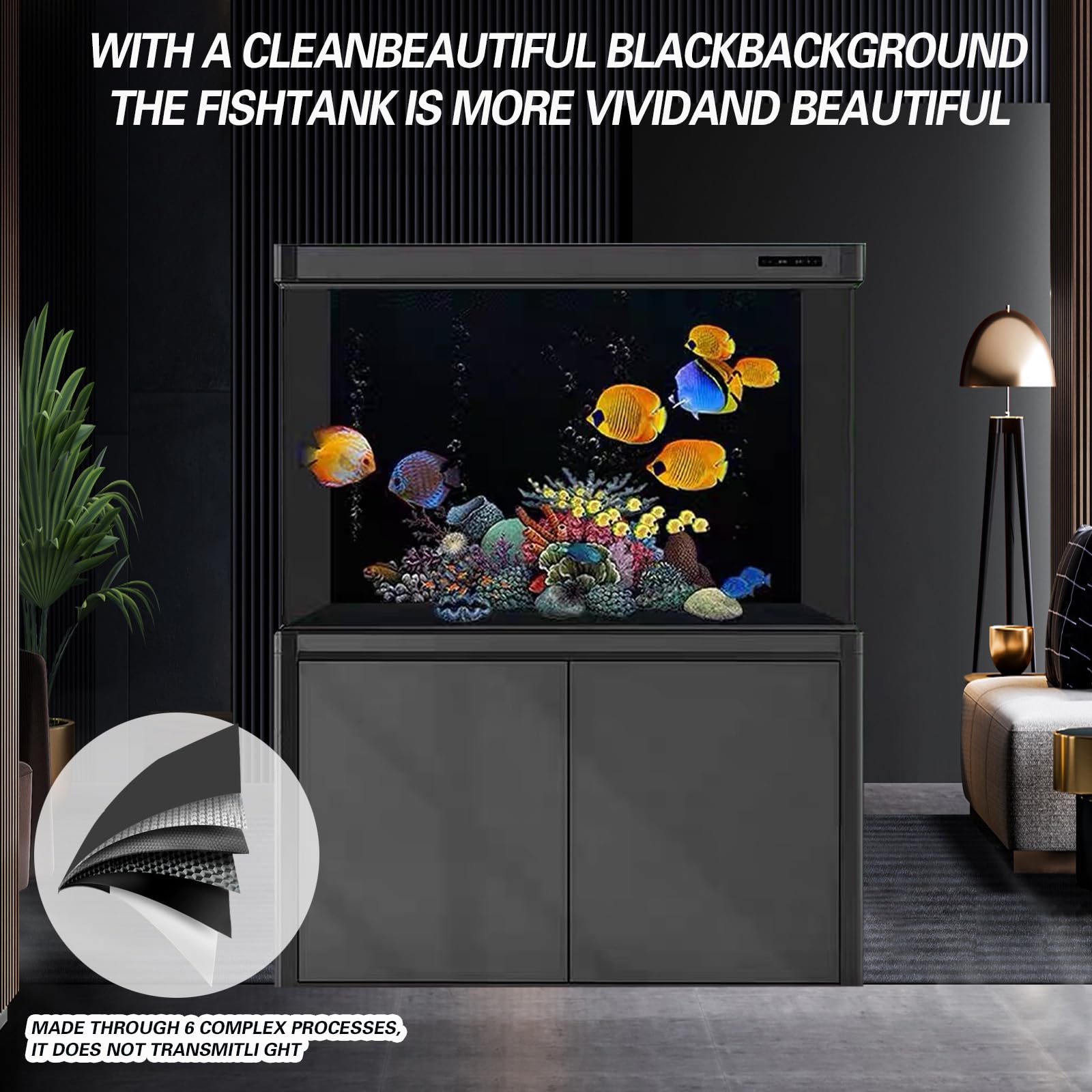 CICK SEED glue-free backdrop installs easily without glue or mess.